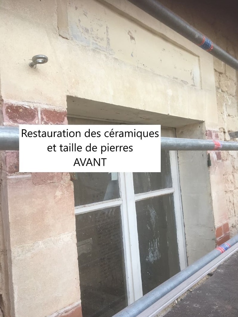 Restauration des céramiques avant